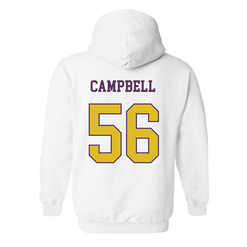 JMU - NCAA Football : JaKobe Campbell - Vintage Dukes Hooded Sweatshirt-1