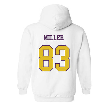 JMU - NCAA Football : Chase Miller - Vintage Dukes Hooded Sweatshirt-1