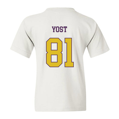 JMU - NCAA Football : Sue Yost - Vintage Dukes Youth T-Shirt-1