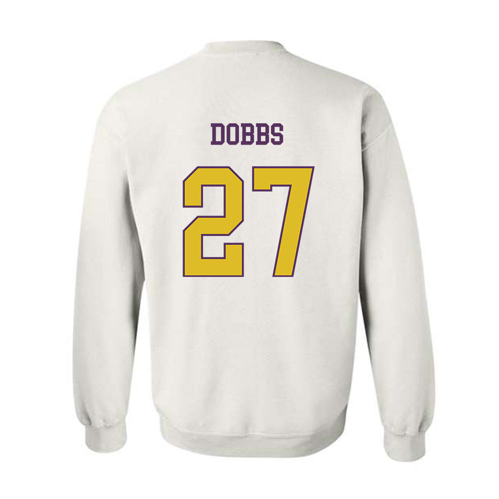 JMU - NCAA Football : Jacob Dobbs - Vintage Dukes Crewneck Sweatshirt-1