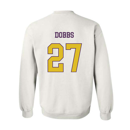 JMU - NCAA Football : Jacob Dobbs - Vintage Dukes Crewneck Sweatshirt-1