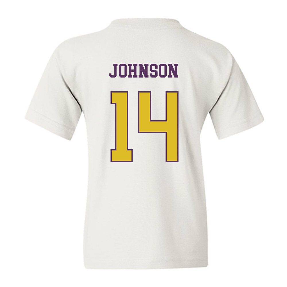 JMU - NCAA Softball : Taylor Johnson - Vintage Dukes Youth T-Shirt-1