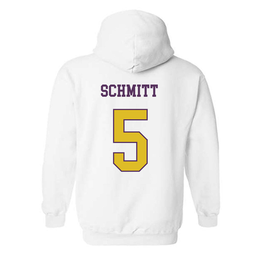 JMU - NCAA Men's Tennis : Aurelien Schmitt - Vintage Dukes Hooded Sweatshirt-1
