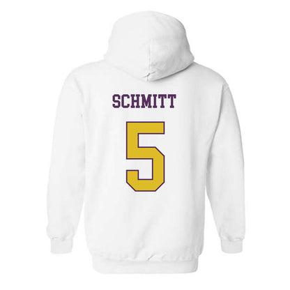 JMU - NCAA Men's Tennis : Aurelien Schmitt - Vintage Dukes Hooded Sweatshirt-1