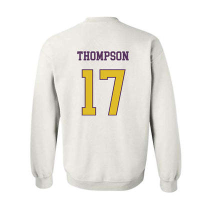 JMU - NCAA Football : Taylor Thompson - Vintage Dukes Crewneck Sweatshirt-1