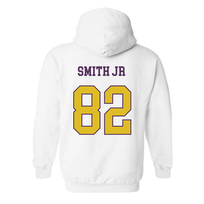JMU - NCAA Football : Jamarcus Smith Jr - Vintage Dukes Hooded Sweatshirt-1