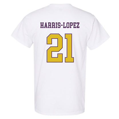 JMU - NCAA Football : Curtis Harris-Lopez - Vintage Dukes T-Shirt-1