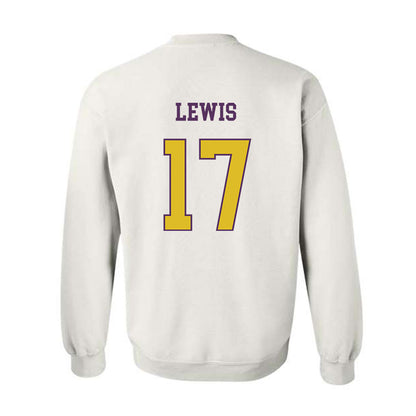 JMU - NCAA Softball : Kendra Lewis - Vintage Dukes Crewneck Sweatshirt-1
