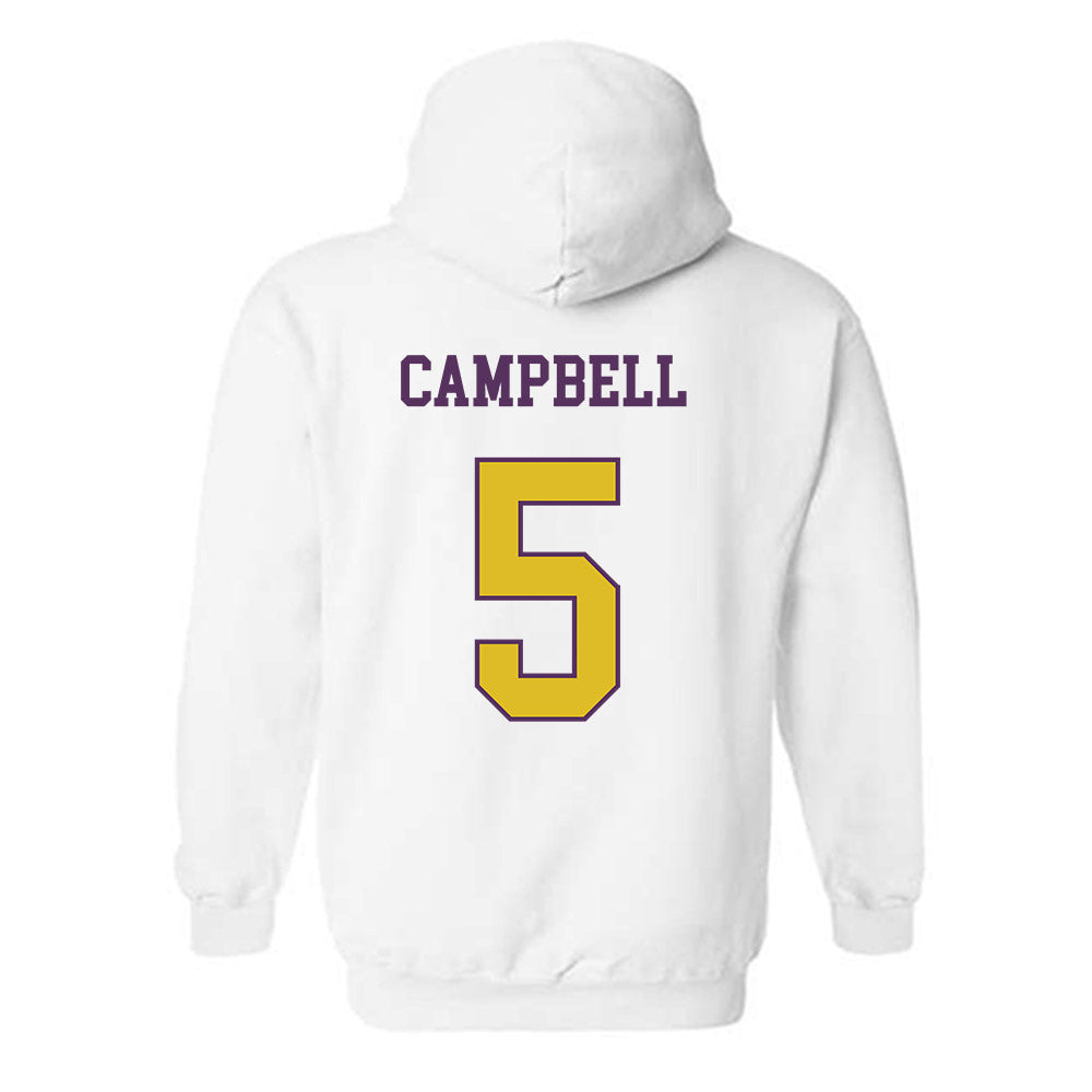 JMU - NCAA Baseball : Wyatt Campbell - Vintage Dukes Hooded Sweatshirt-1