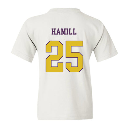 JMU - NCAA Football : Jackson Hamill - Vintage Dukes Youth T-Shirt-1