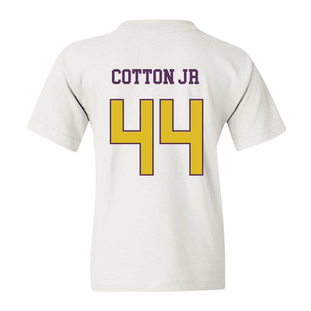 JMU - NCAA Football : DJ Cotton Jr - Vintage Dukes Youth T-Shirt-1