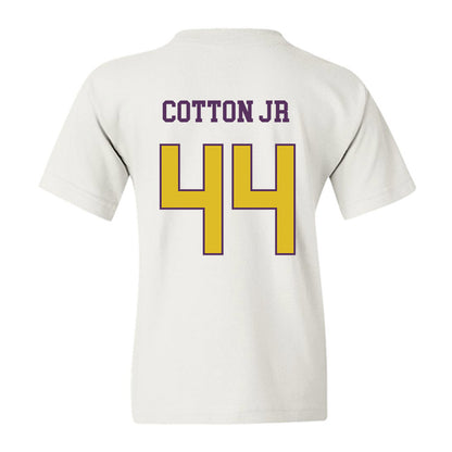 JMU - NCAA Football : DJ Cotton Jr - Vintage Dukes Youth T-Shirt-1