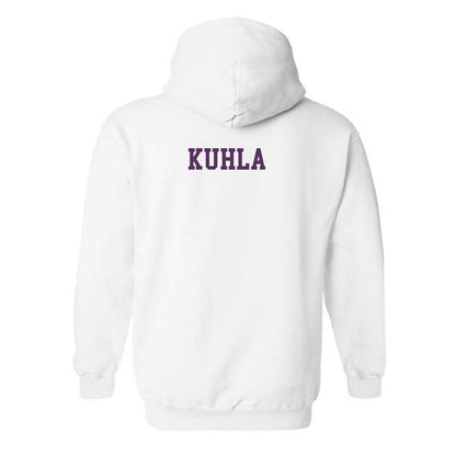 JMU - NCAA Men's Golf : Garrett Kuhla - Vintage Dukes Hooded Sweatshirt-1
