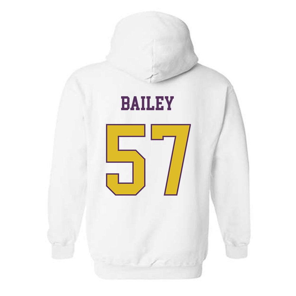 JMU - NCAA Football : Jacob Bailey - Vintage Dukes Hooded Sweatshirt-1