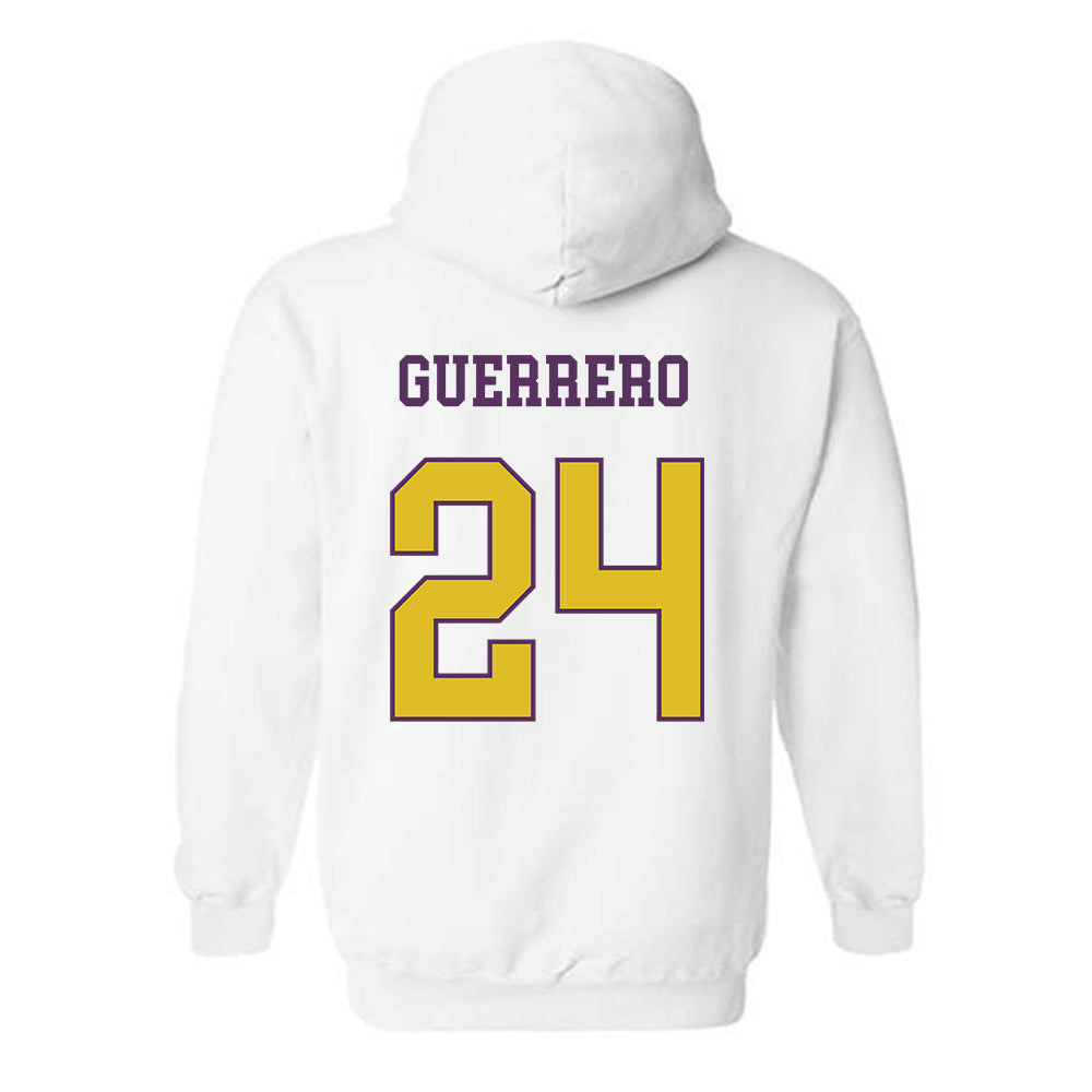 JMU - NCAA Baseball : Jack Guerrero - Vintage Dukes Hooded Sweatshirt-1