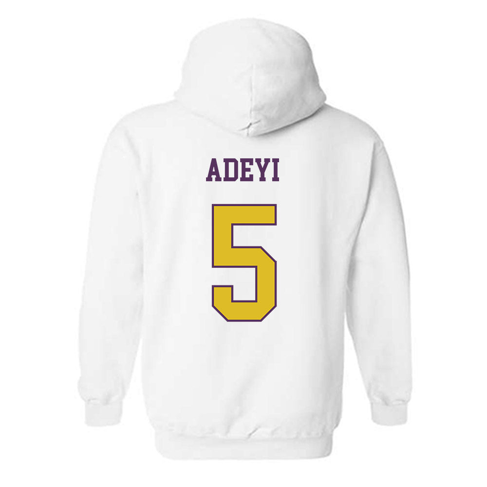 JMU - NCAA Football : Ayo Adeyi - Vintage Dukes Hooded Sweatshirt-1