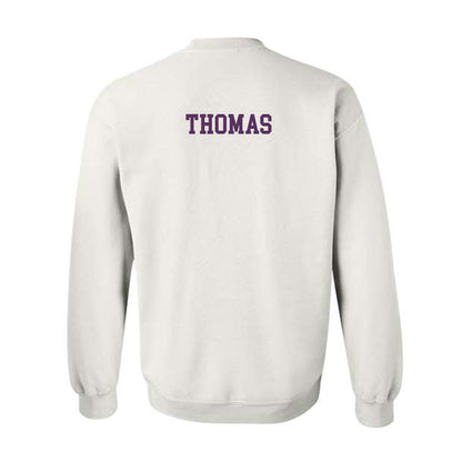 JMU - NCAA Women's Track & Field : KamDyn Thomas - Vintage Dukes Crewneck Sweatshirt-1
