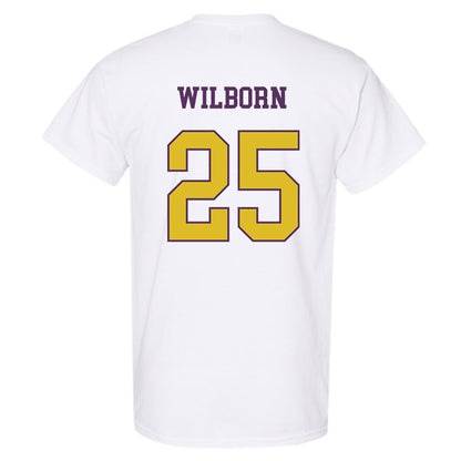 JMU - NCAA Men's Basketball : Eli Wilborn - Vintage Dukes T-Shirt-1