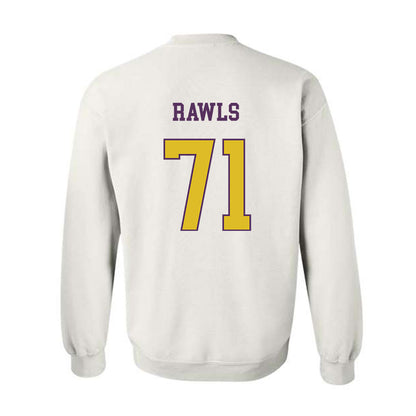 JMU - NCAA Football : Deacon Rawls - Vintage Dukes Crewneck Sweatshirt-1