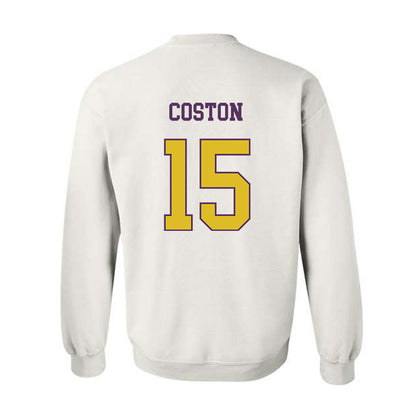 JMU - NCAA Women's Soccer : Bailey Coston - Vintage Dukes Crewneck Sweatshirt-1