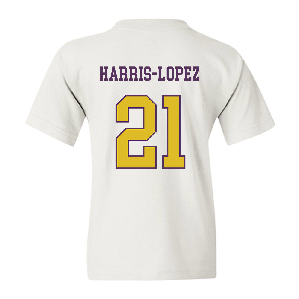 JMU - NCAA Football : Curtis Harris-Lopez - Vintage Dukes Youth T-Shirt-1