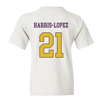 JMU - NCAA Football : Curtis Harris-Lopez - Vintage Dukes Youth T-Shirt-1