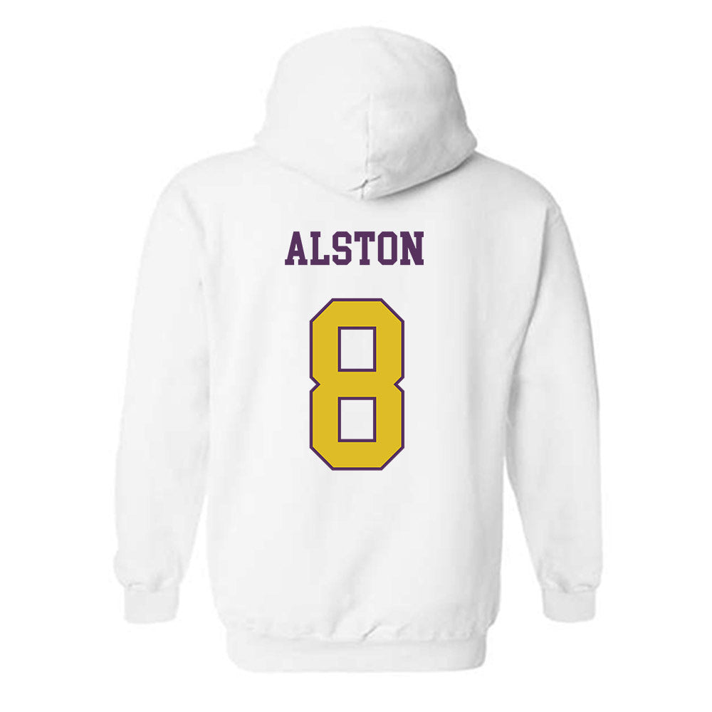 JMU - NCAA Football : Isaiah Alston - Vintage Dukes Hooded Sweatshirt-1