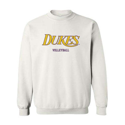 JMU - NCAA Women's Volleyball : Ana Toumazatos - Vintage Dukes Crewneck Sweatshirt-0