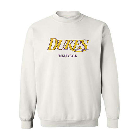 JMU - NCAA Women's Volleyball : Addie Norman - Vintage Dukes Crewneck Sweatshirt-0