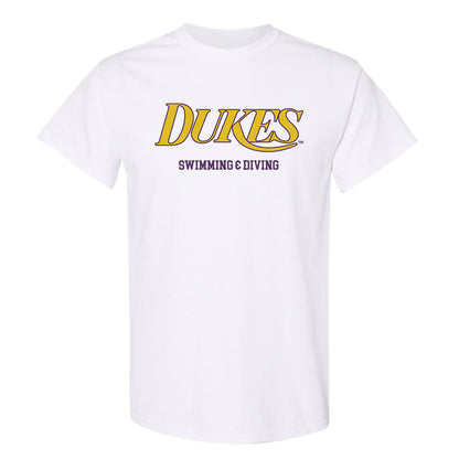 JMU - NCAA Women's Swimming & Diving : Valerie Hardin - Vintage Dukes T-Shirt-0