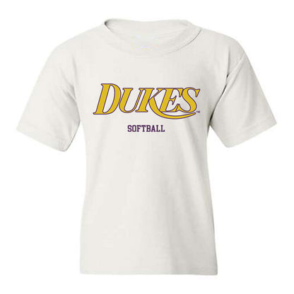 JMU - NCAA Softball : Allie Braly - Vintage Dukes Youth T-Shirt-0