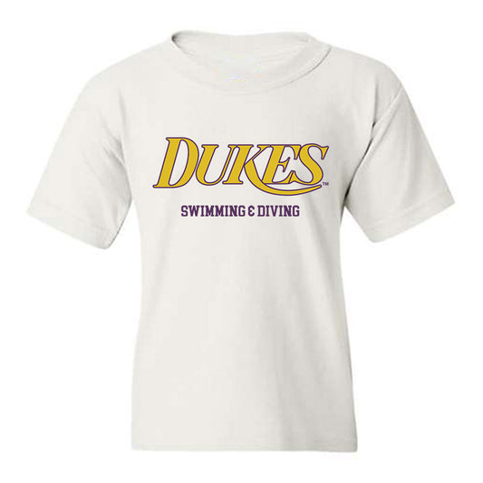 JMU - NCAA Women's Swimming & Diving : Emory Hill - Vintage Dukes Youth T-Shirt-0