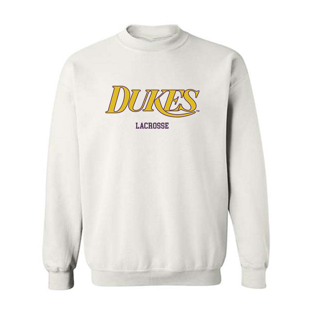 JMU - NCAA Women's Lacrosse : Avery Bickell - Vintage Dukes Crewneck Sweatshirt-0