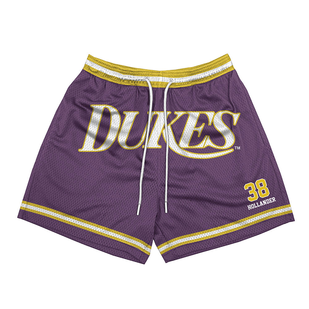JMU - NCAA Football : Stephen Hollander - Vintage Dukes Shorts-0