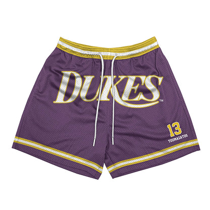 JMU - NCAA Women's Volleyball : Ana Toumazatos - Vintage Dukes Shorts-0