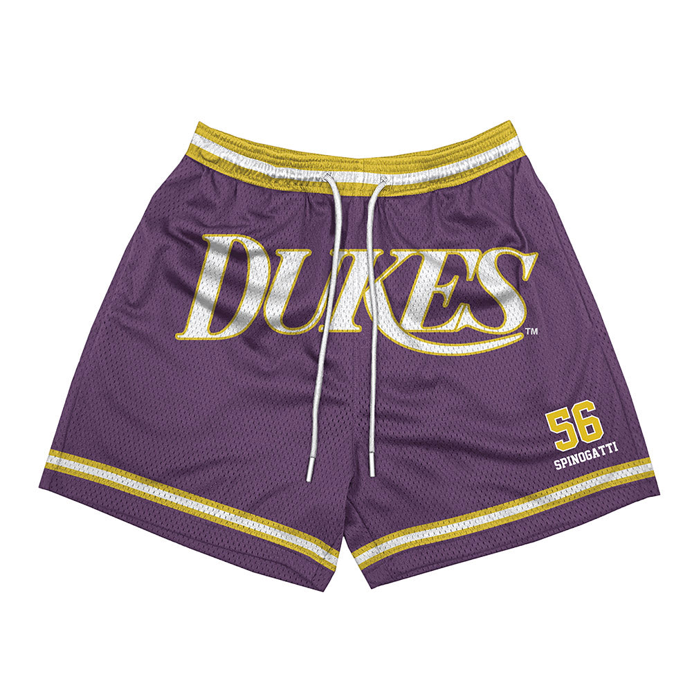 JMU - NCAA Football : Drew Spinogatti - Vintage Dukes Shorts-0