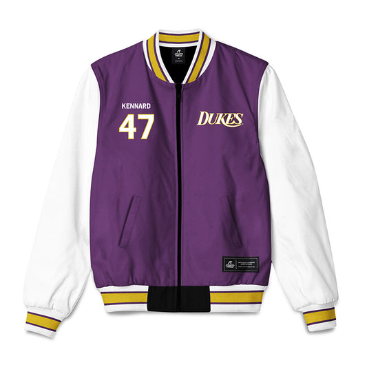 JMU - NCAA Football : Josiah Kennard - Vintage Dukes Bomber Jacket-0