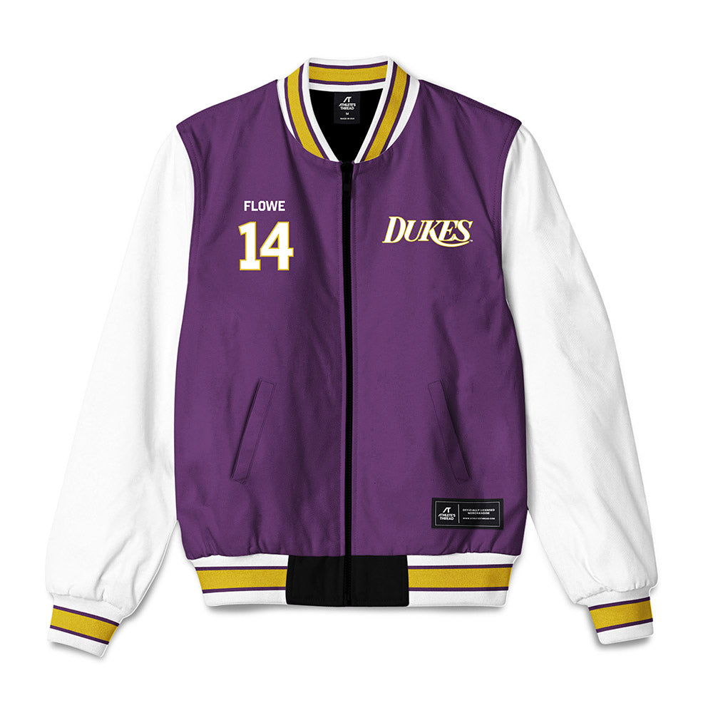 JMU - NCAA Football : KJ Flowe - Vintage Dukes Bomber Jacket-0