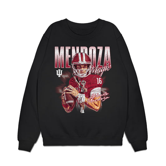Indiana - NCAA Football : Alberto Mendoza - Collage Premium Crewneck Sweatshirt-0