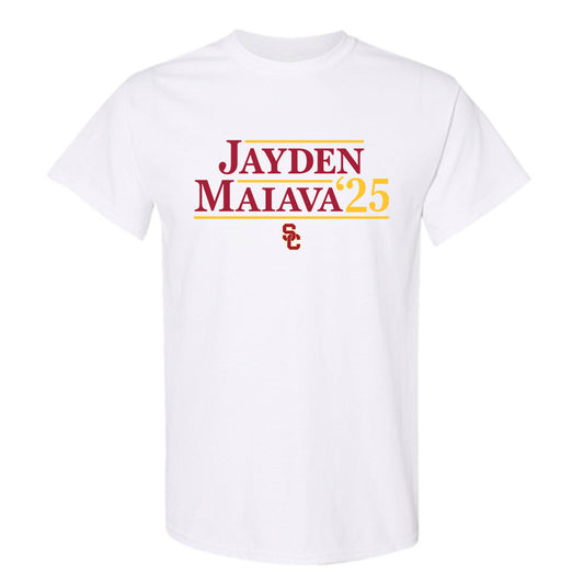 USC - NCAA Football : Jayden Maiava - Campaign T-Shirt-0