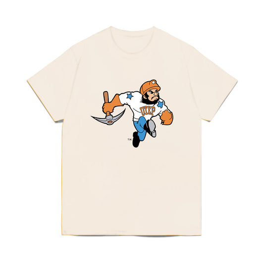 UTEP - NCAA Football : Joey Lightfoot - Vintage Miners Comfort Colors T-Shirt-0