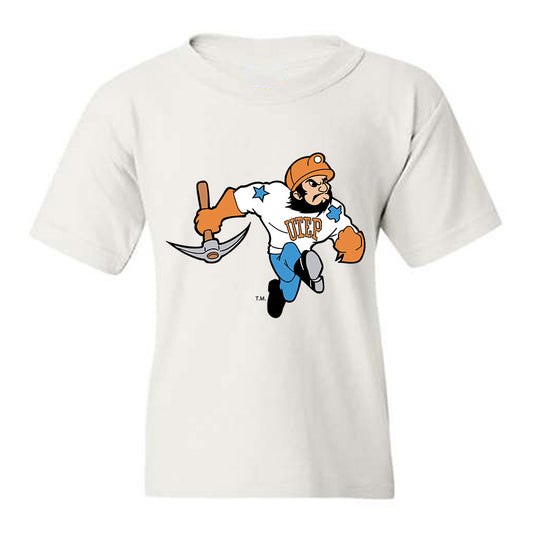 UTEP - NCAA Football : Jaquan Toney - Vintage Miners Youth T-Shirt-0