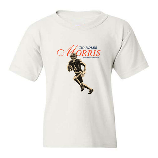 Virginia - NCAA Football : Chandler Morris - Legacy Youth T-Shirt-0