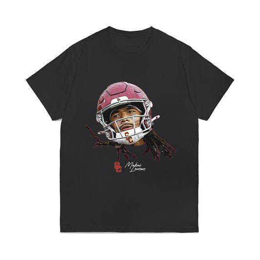 USC - NCAA Football : Makai Lemon - GameFace Comfort Colors T-Shirt-0