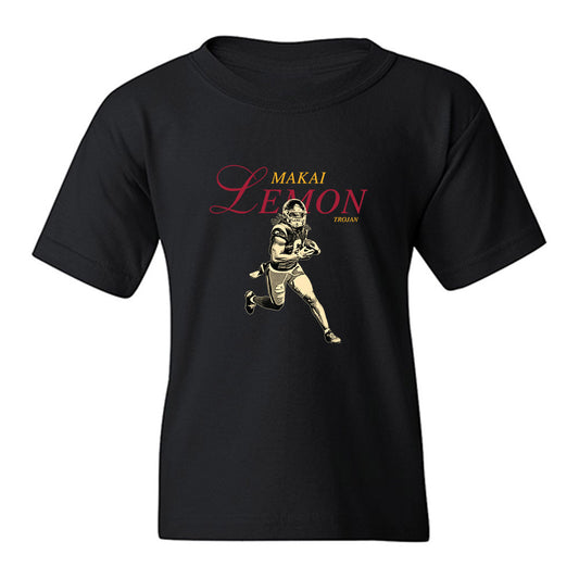 USC - NCAA Football : Makai Lemon - Legacy Youth T-Shirt-0