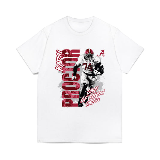 Alabama - NCAA Football : Kadyn Proctor - Collage Comfort Colors T-Shirt-0