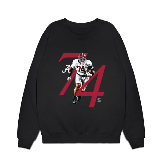 Alabama - NCAA Football : Kadyn Proctor - Breakthrough Series Premium Crewneck Sweatshirt-0
