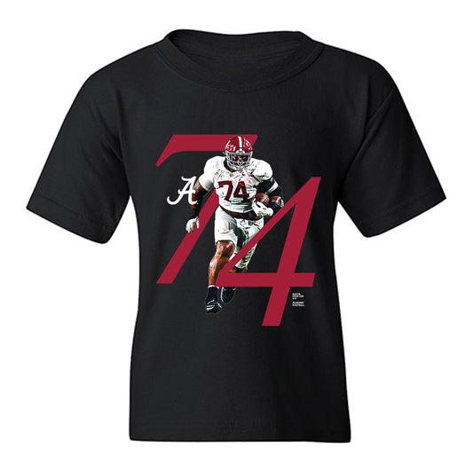 Alabama - NCAA Football : Kadyn Proctor - Breakthrough Series Youth T-Shirt-0