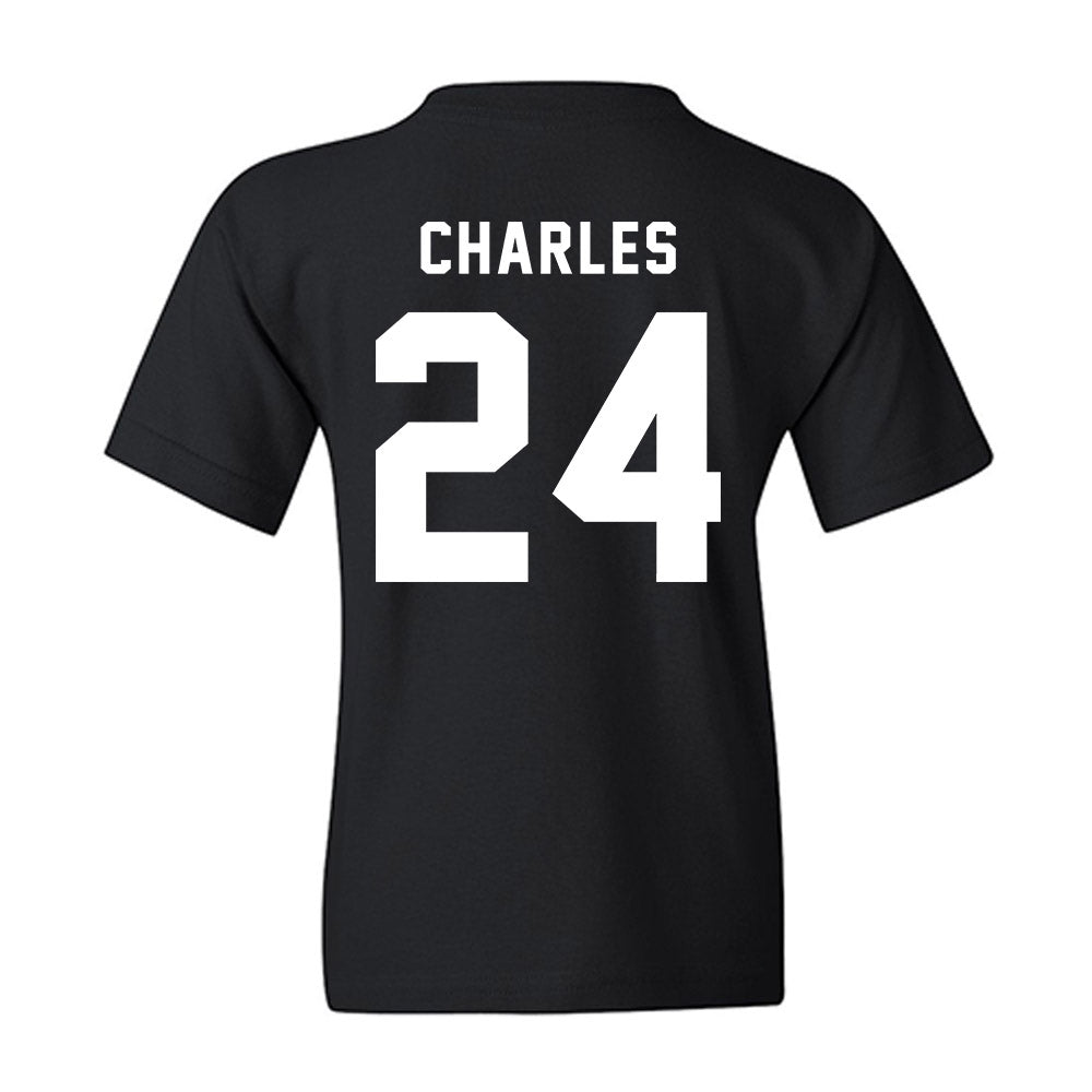 St. Bonaventure - NCAA Men's Basketball : Cayden Charles - Classic Shersey Youth T-Shirt-1