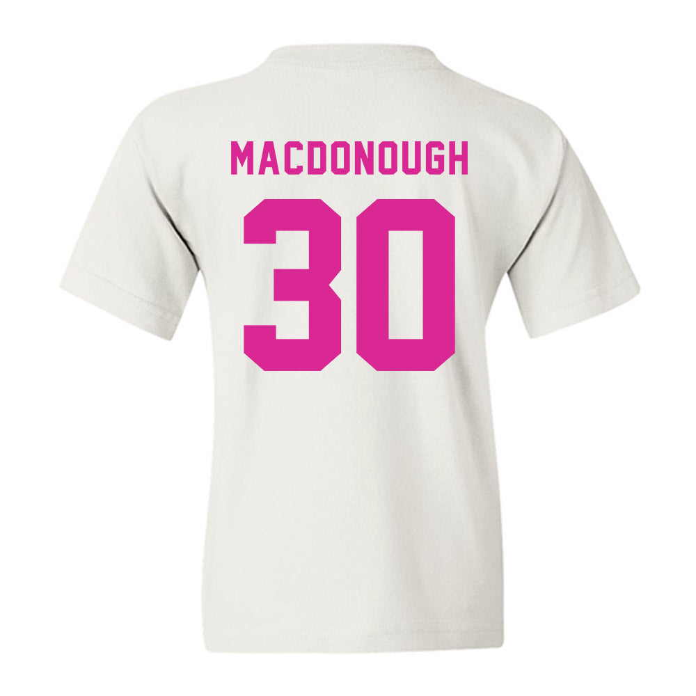 St. Bonaventure - NCAA Women's Basketball : Elyse MacDonough - BCA Classic Shersey Youth T-Shirt-1